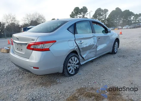 2015 Nissan Sentra Sv из США, поврежденный, VIN 3N1AB7AP0FL684467